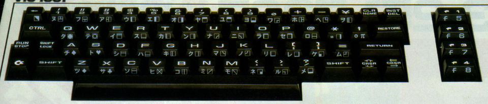Image: Commodore VIC-1001 keyboard