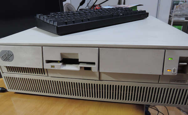 Image: IBM PS/55 モデル5550-T(5551-T09) 始動