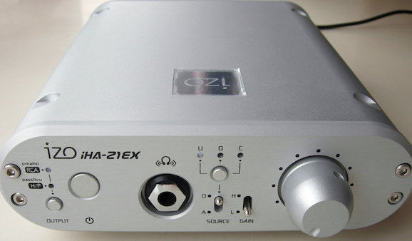 Image: izo iHA-21EX USB-DAC内蔵ヘッドホンアンプ
