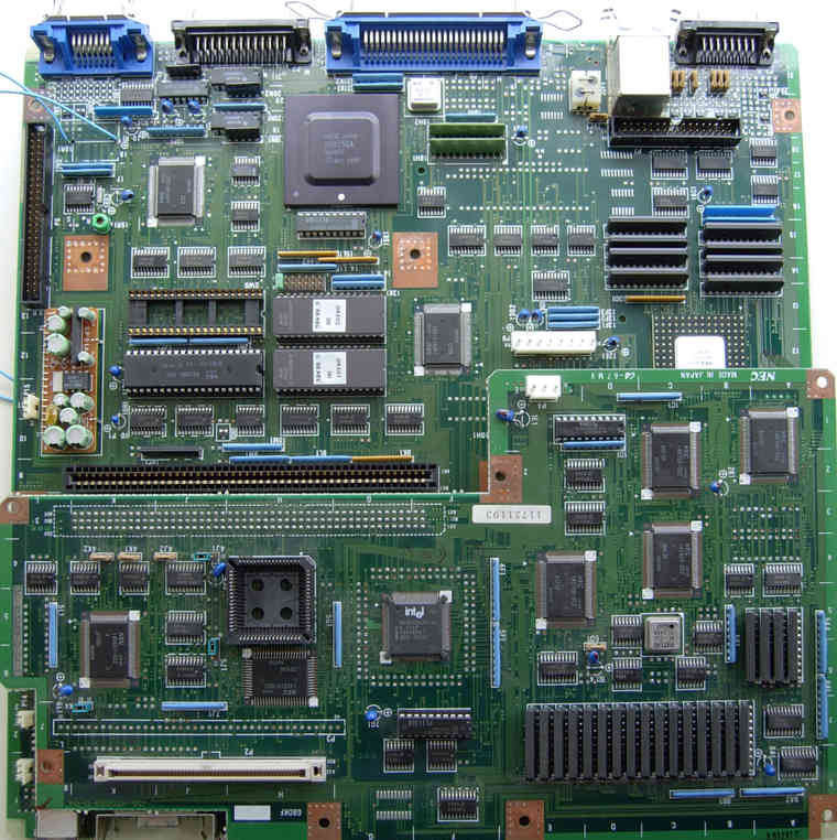 Image: PC-9801ES マザーボード 上段