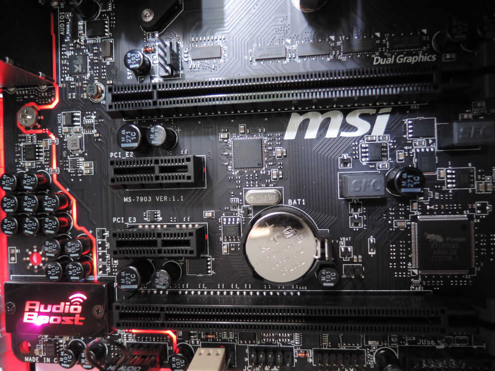 Image: MSI A88XM GAMING Motherboard LED