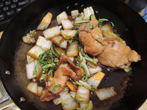 Image: 141123 豚ロースと白菜のソース煮