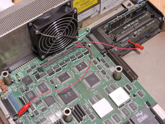 Image: IBM PS/55(5551-T09) SIMMメモリ増設が上手くいかない
