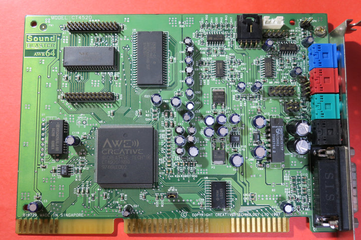 Image: Sound Blaster AWE64 Value (CT4520)