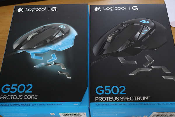 Image: Logicool G502マウスの故障でG502 RGBと交換