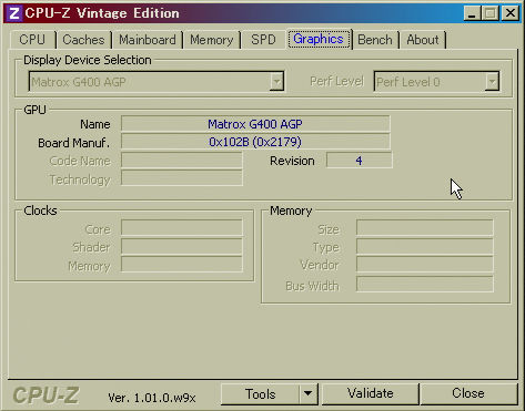 Image: CPU-Z Vintage Edition running on Pentium III