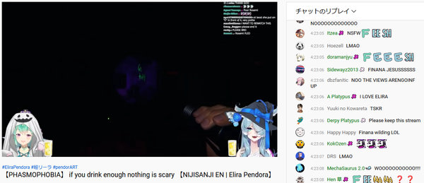 Image: 211102 Drunk Elira and stream became more chaotic [Niji EN]
