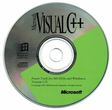 Image: Visual C++ 1.51 CD