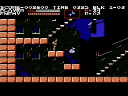 Image: Castlevania III recorded as NTSC