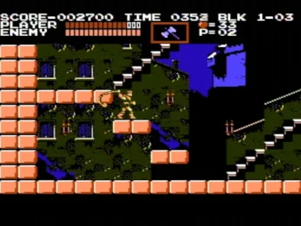 Image: Castlevania III recorded as NTSC-J