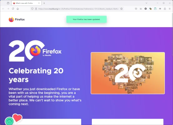 Image: 241102 Firefox 20周年