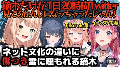 Image: 241017 TwitterとTiktokとInsta文化 [Vtuber]