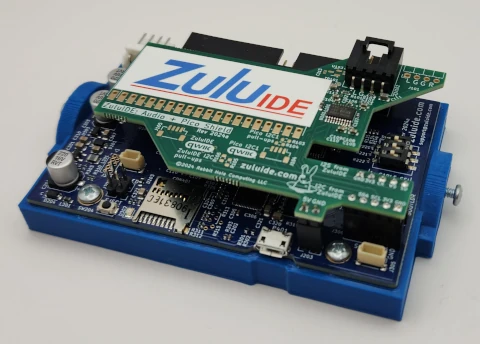 Image: ATAPI CDドライブをエミュレートするMicroSD-IDEアダプター ZuluIDE