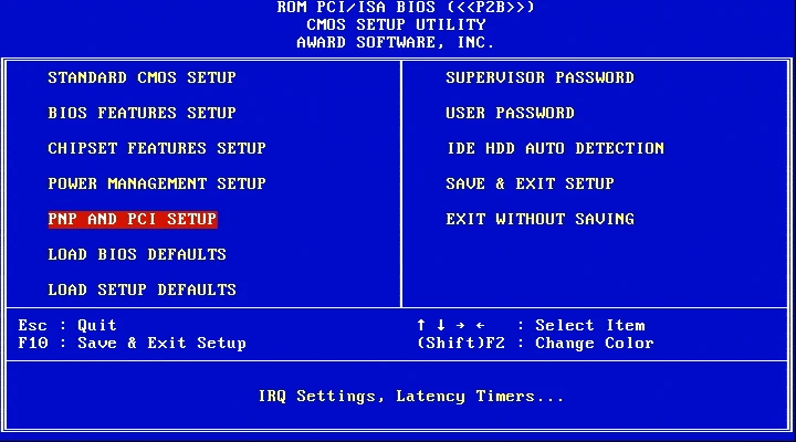 Image: Award BIOS