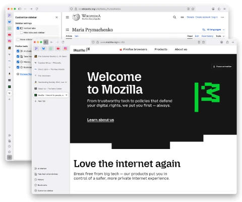 Image: 垂直タブの導入でタブを閉じる必要がなくなる？ [Firefox]