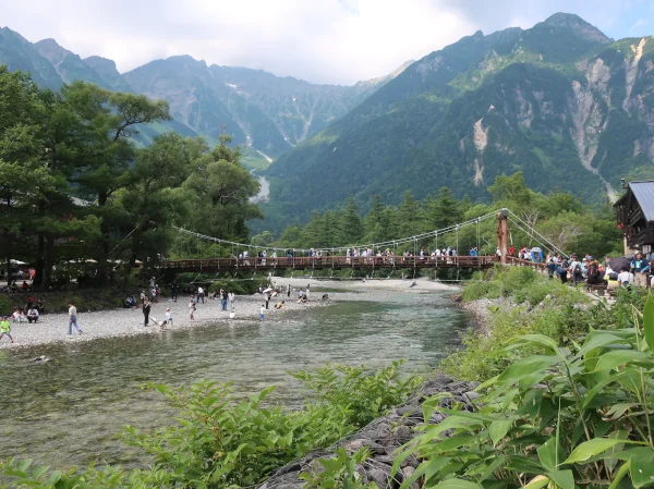 Image: 250729 アルピコ交通 上高地線 / 上高地（大正池 - 林間コース）