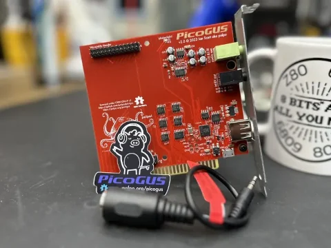 Image: SB、GUS、CDドライブをエミュレートするISAカード『PicoGUS』