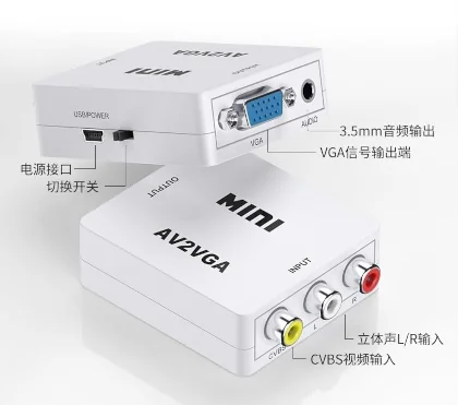 Image: r-honpo RCA→VGA変換器