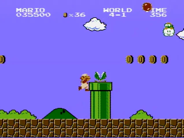Image: Super Mario Bros. on XCapture-1 NTSC-U