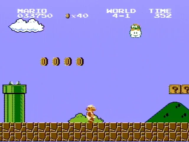 Image: Super Mario Bros. on XCapture-1 NTSC-J