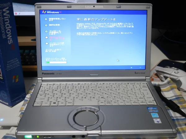 Image: Let's Note CF-NX2をWinXPゲーム機としてセットアップした