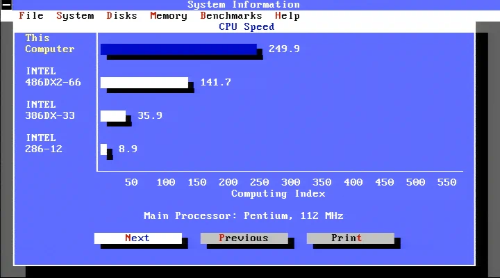Image: Norton Utilities SysInfo