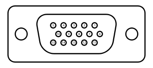 VGA connector pinout