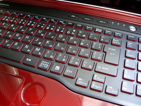 FMVA54ERのキーボード