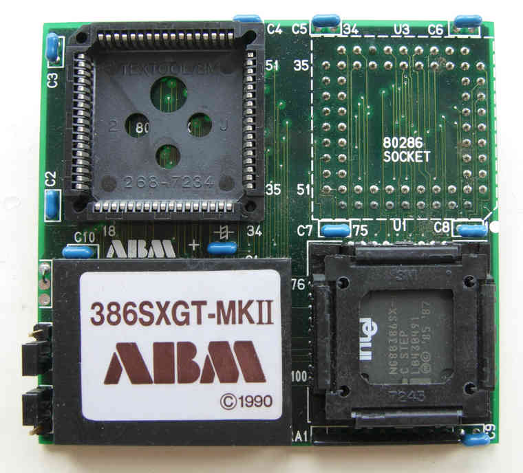 Image: ABM 386SXGT ボード表