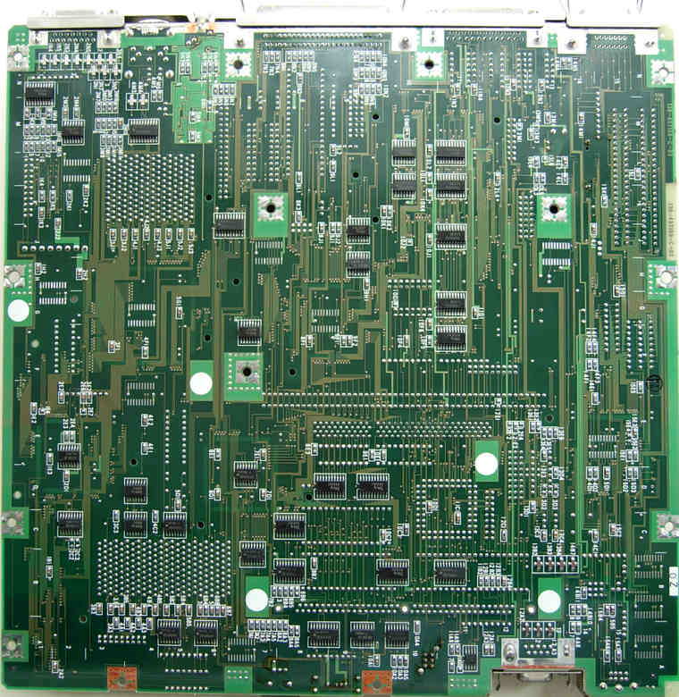 Image: PC-9801DX マザーボード 裏