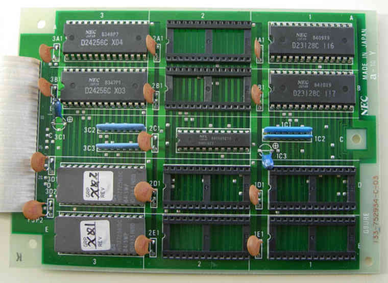 Image: PC-9801F 漢字ROMボード