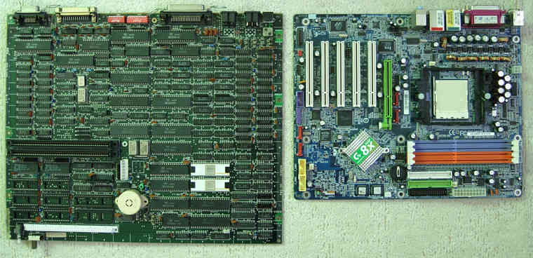 Image: PC-9801F マザーボード